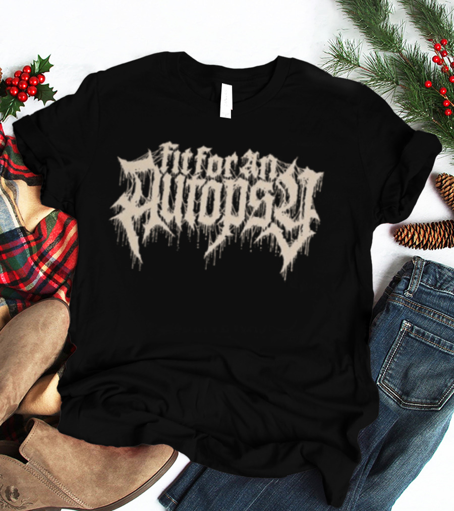 Fit For An Autopsy Chained To The Flesh Of A Sickening Earth Dripping T-Shirt