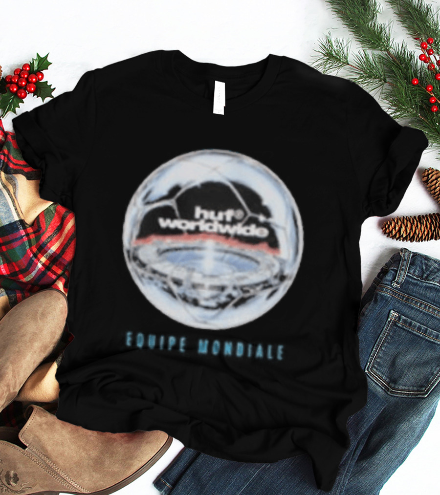 Flatspot Huf Worldwide Equipe Mondiale Soccer Ball Huf Worldwide Equipe Mondiale T-Shirt