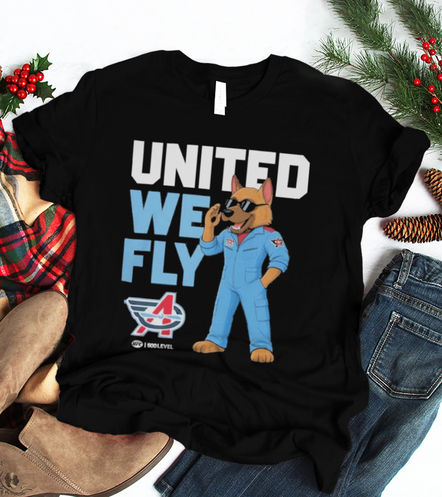 United We Fly Columbus Aviators UFL Maverick Navy T-Shirt