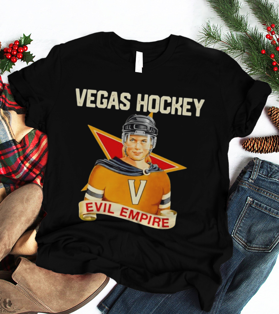 Vegas Hockey Ivan Drago Evil Empire T-Shirt