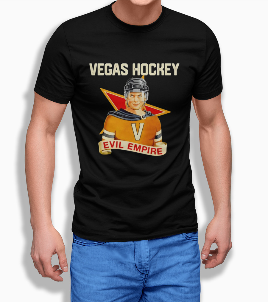 Vegas Hockey Ivan Drago Evil Empire T-Shirt