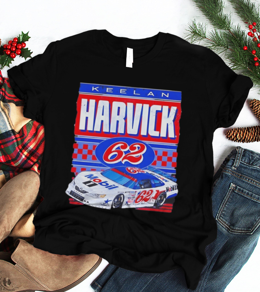 Keelan Harvick 62 Mobil 1 Toyota Camry NASCAR Racing T-Shirt