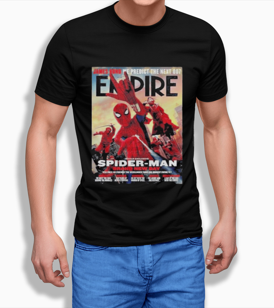 Empire Magazine Spider Man Brand New Day The Webslinger Takes His Biggest Swing Yet T-Shirt