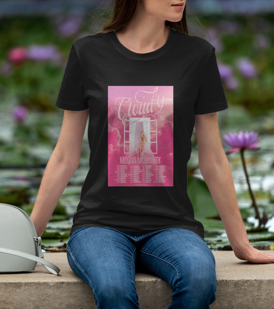 The Cloud 9 Tour Megan Moroney Chicago June 02 2026 T-Shirt