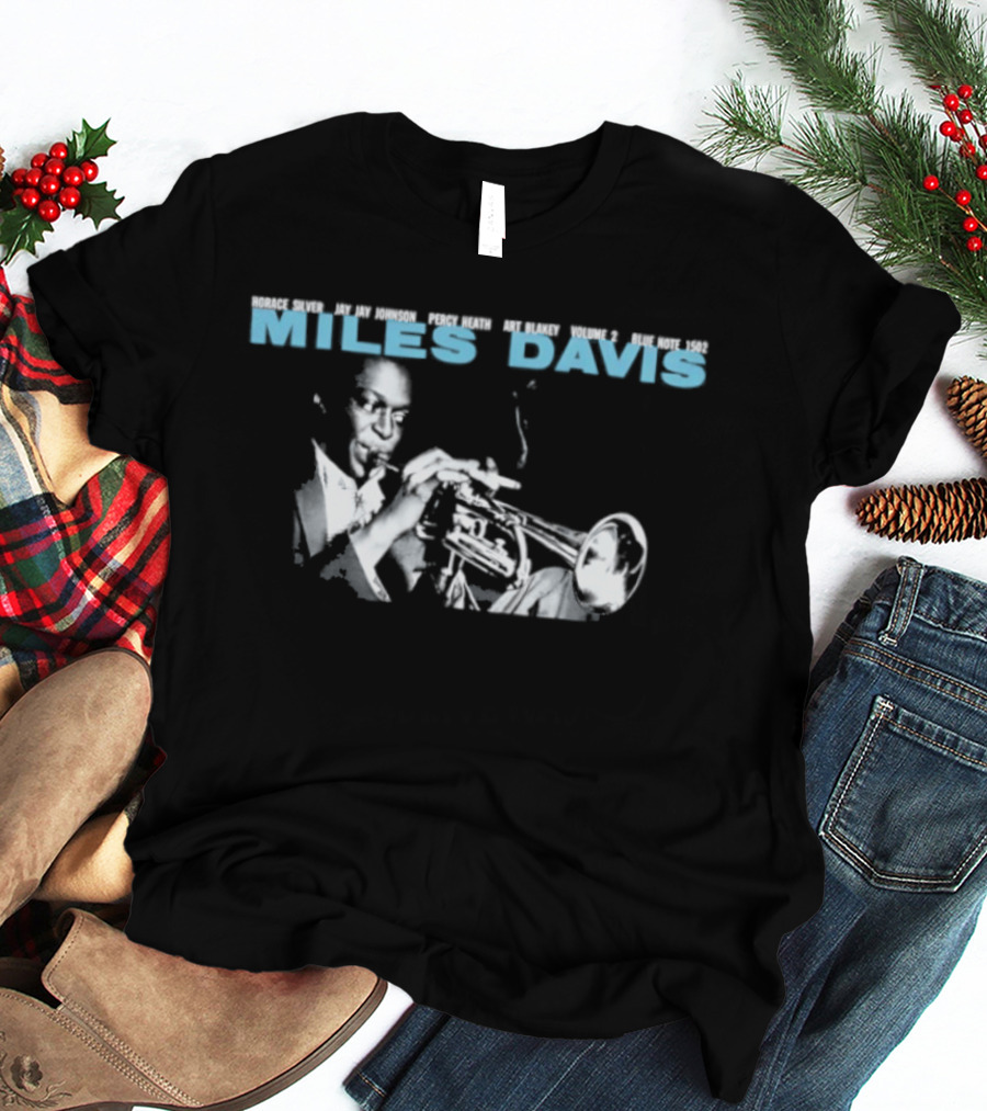 Miles Davis Volume 2 Album Cover Series Trumpet Player T-Shirt