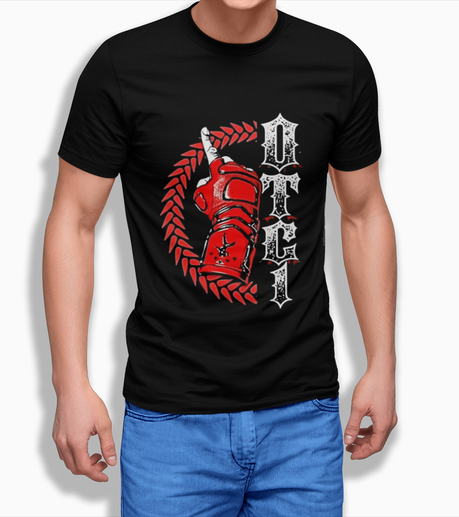 The Elite Bullet Club Pro Wrestling All Elite Wrestling AEW OTTC1 Red Glove T-Shirt