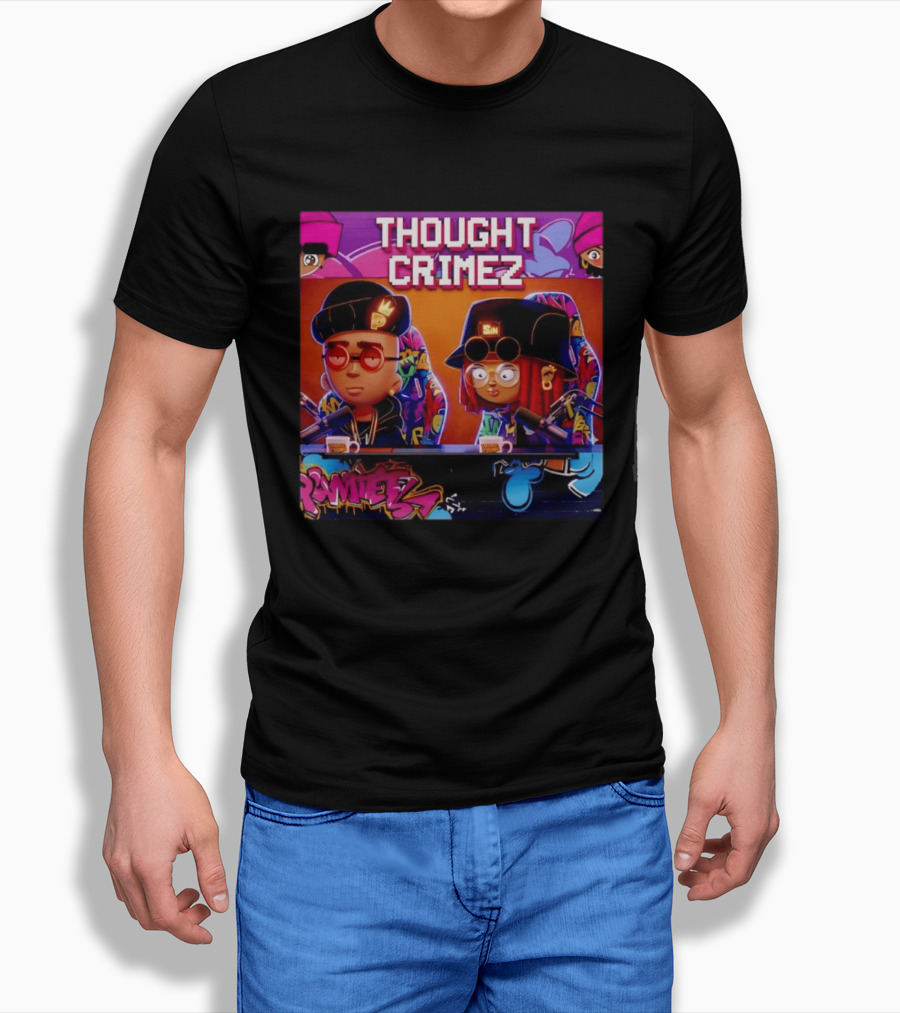 Thought Crimez Ramitez MP SIN Podcast T-Shirt