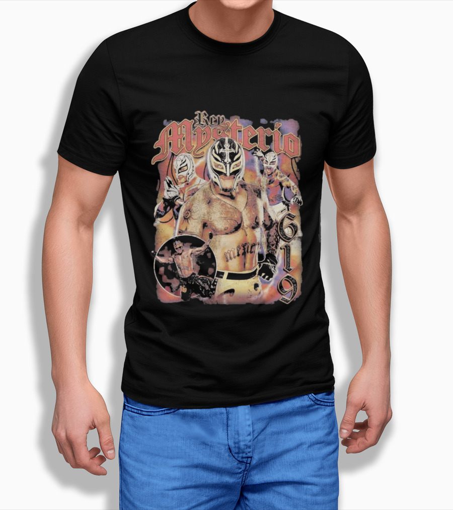 Rey Mysterio 619 Wrestling Superstar Collection T-Shirt