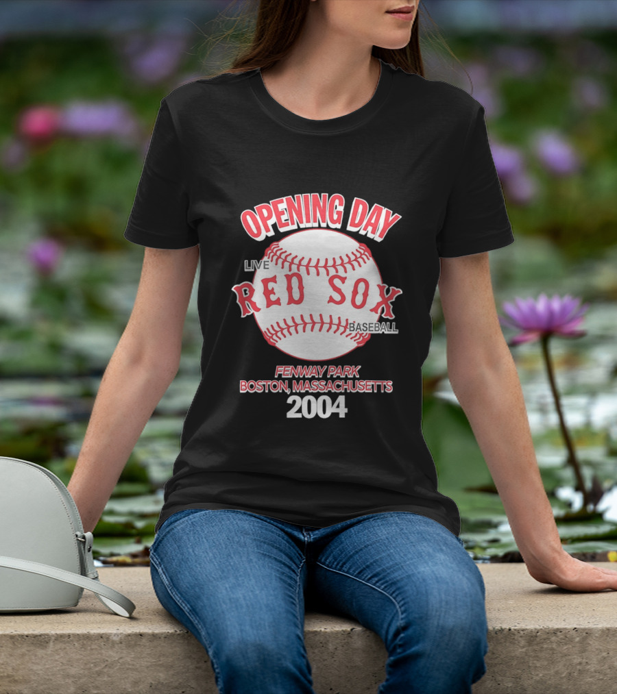 Opening Day Red Sox Fenway Park Boston Massachusetts 2004 T-Shirt