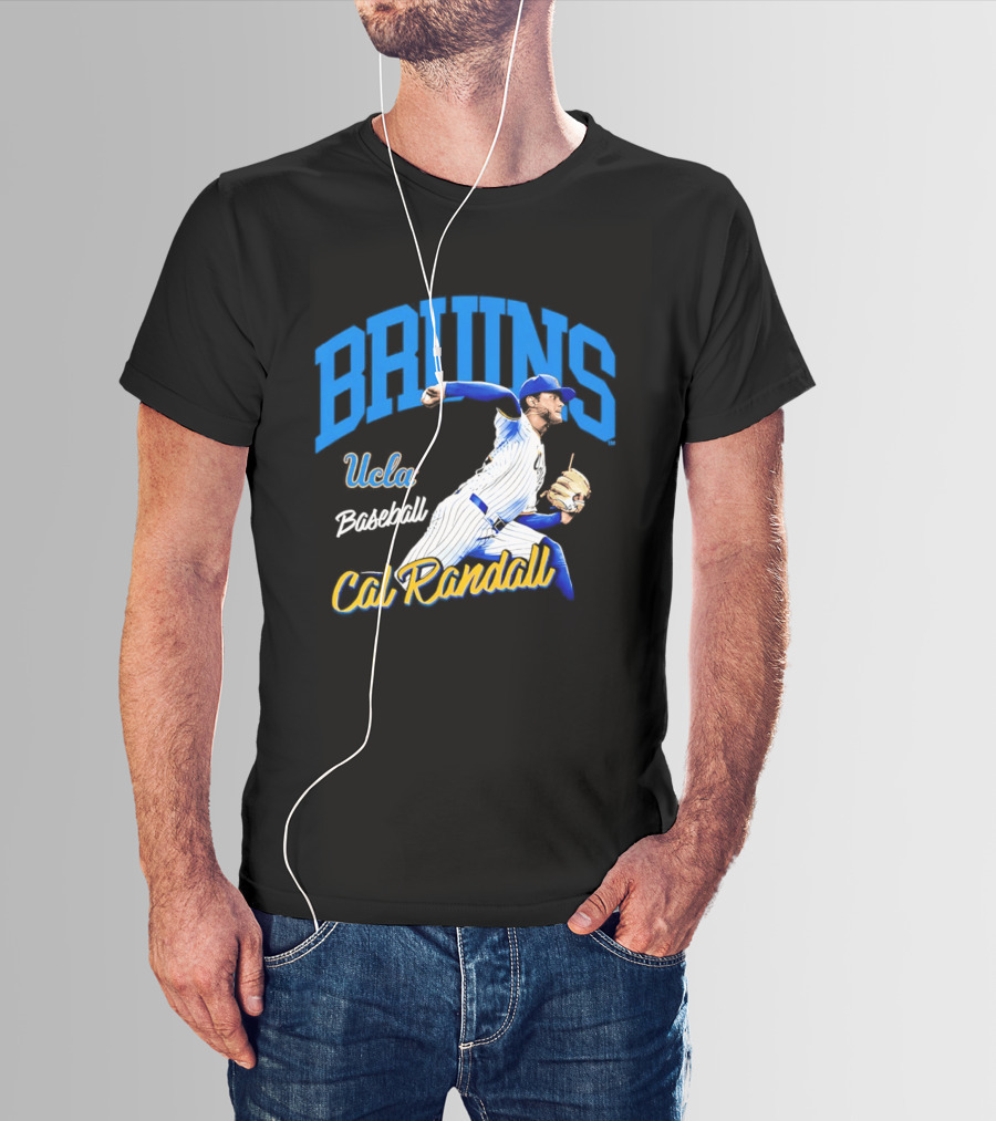 UCLA Bruins Cal Randall Baseball NCAA Pac 12 T-Shirt
