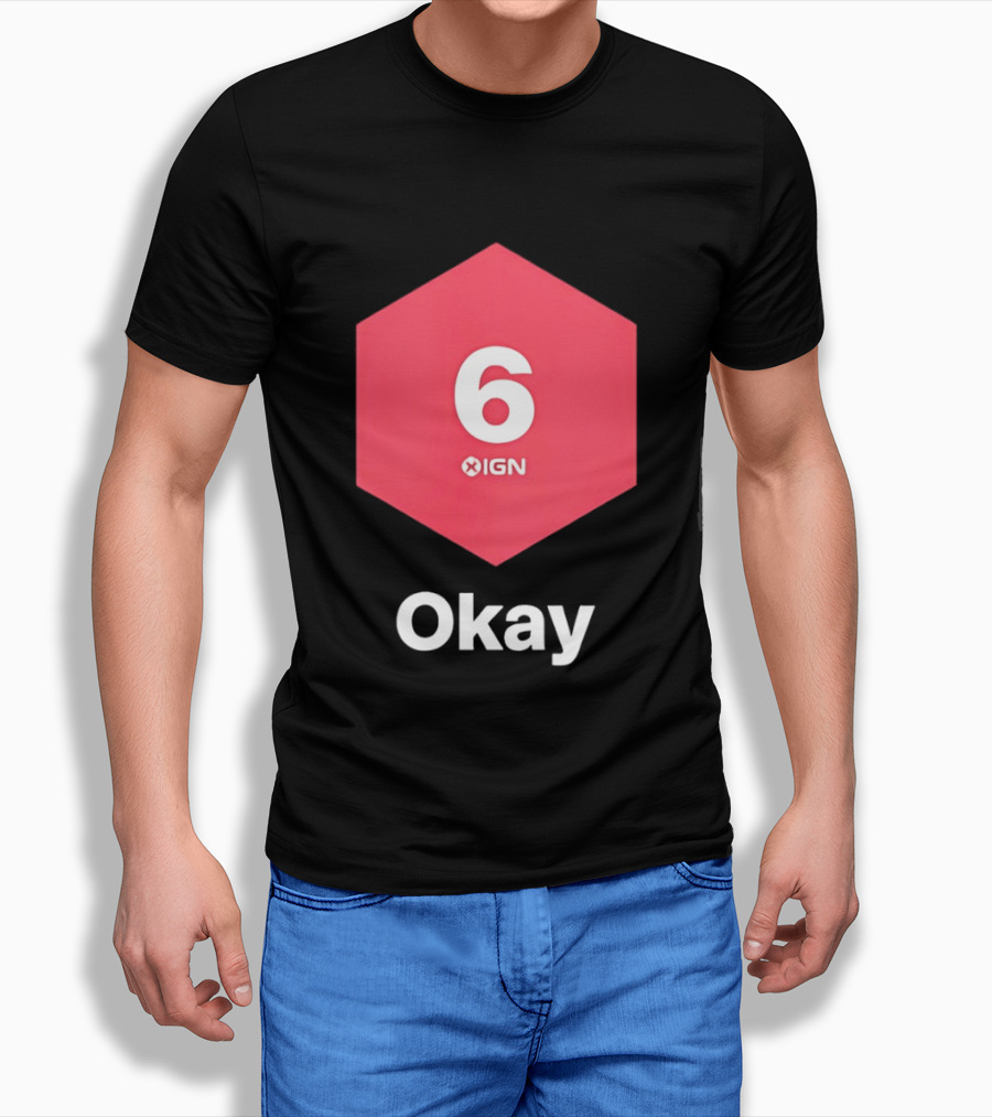 IGN Gaming Review Meme Culture 6 Okay Rating T-Shirt