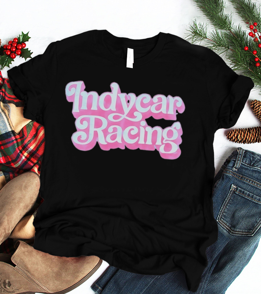 IndyCar Racing Barbie Pink T-Shirt