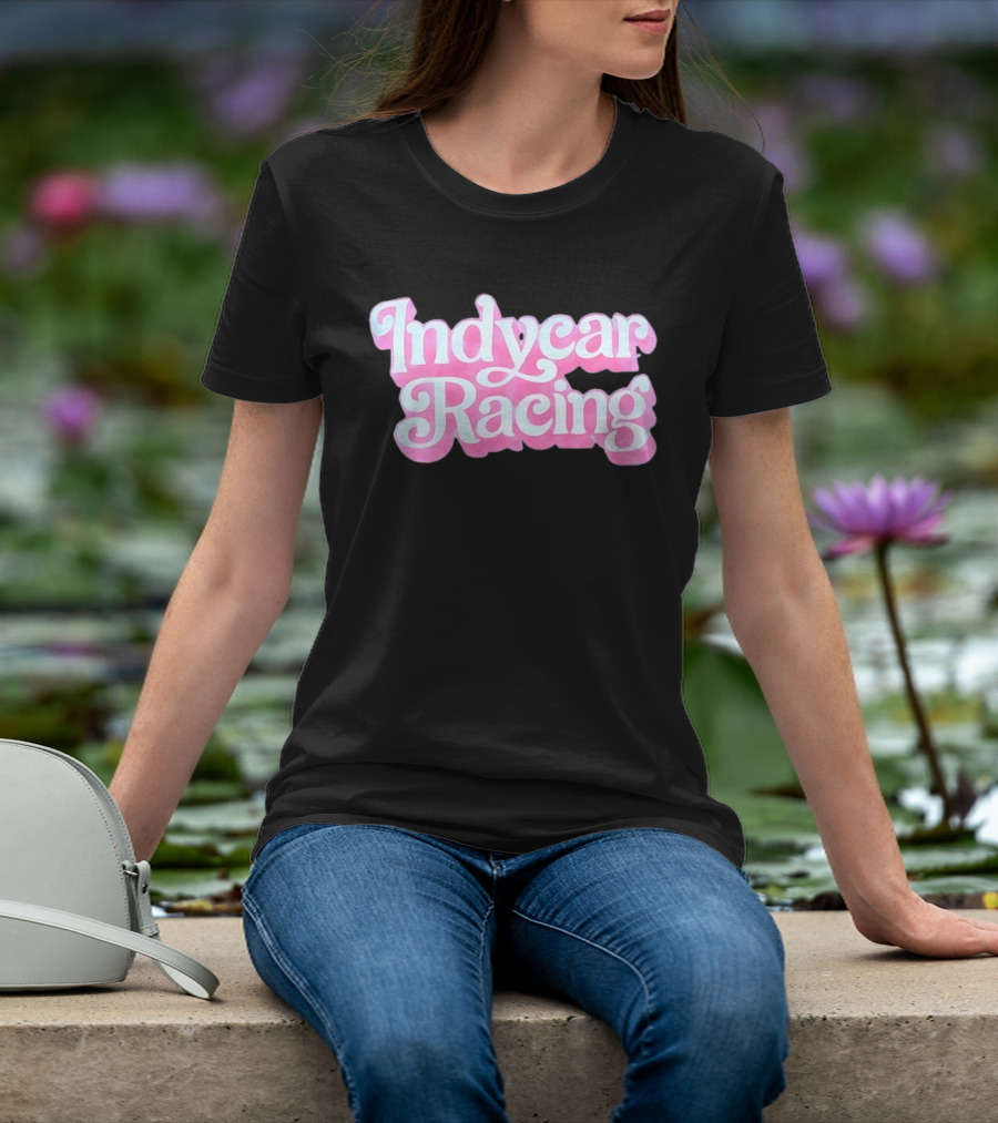 IndyCar Racing Barbie Pink T-Shirt