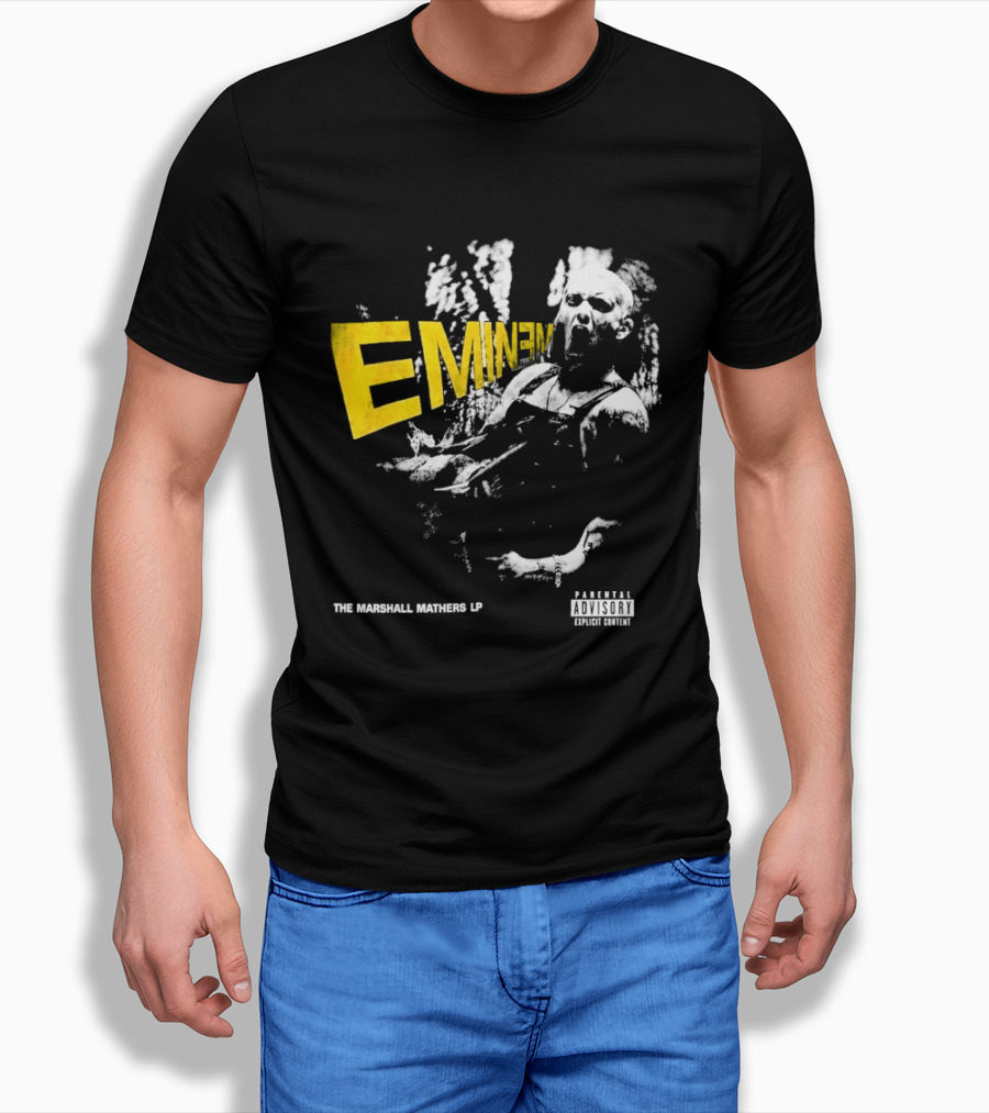 Dominik Szoboszlai Eminem The Marshall Mathers LP Parental Advisory T-Shirt