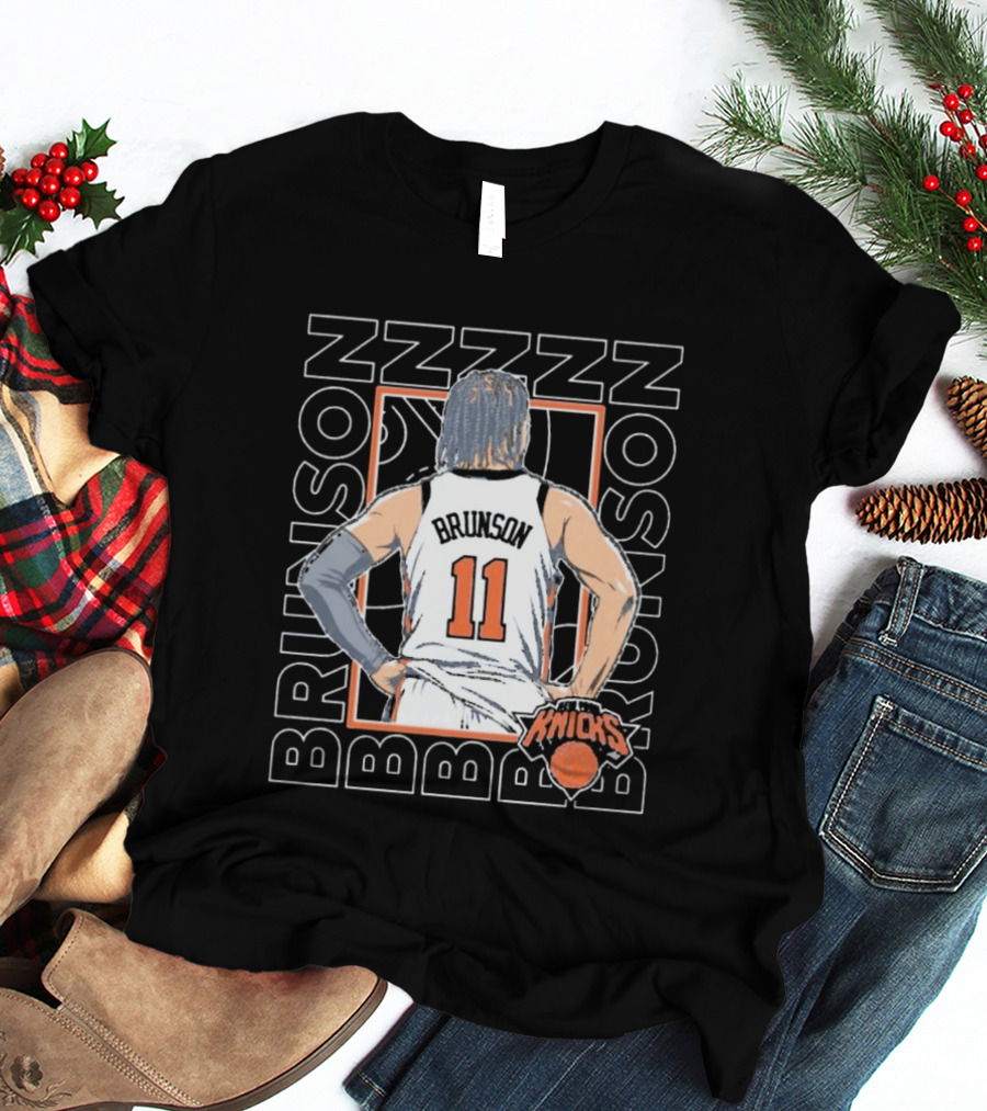 BRUNSON 11 New York Knicks Jalen Brunson ZZZZ T-Shirt
