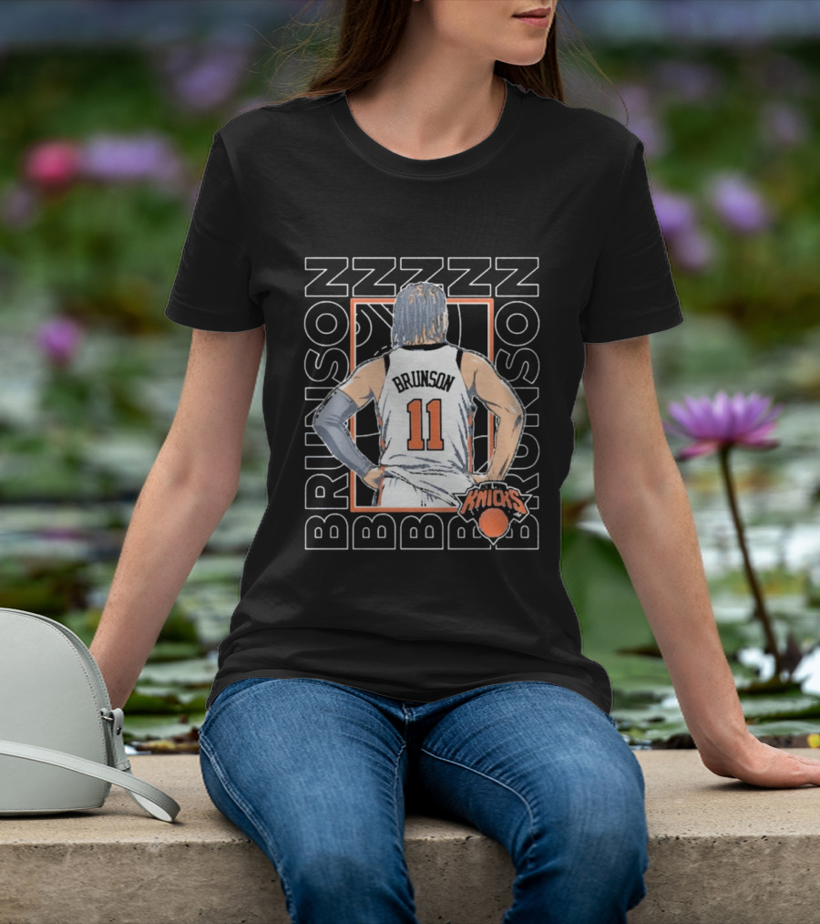 BRUNSON 11 New York Knicks Jalen Brunson ZZZZ T-Shirt