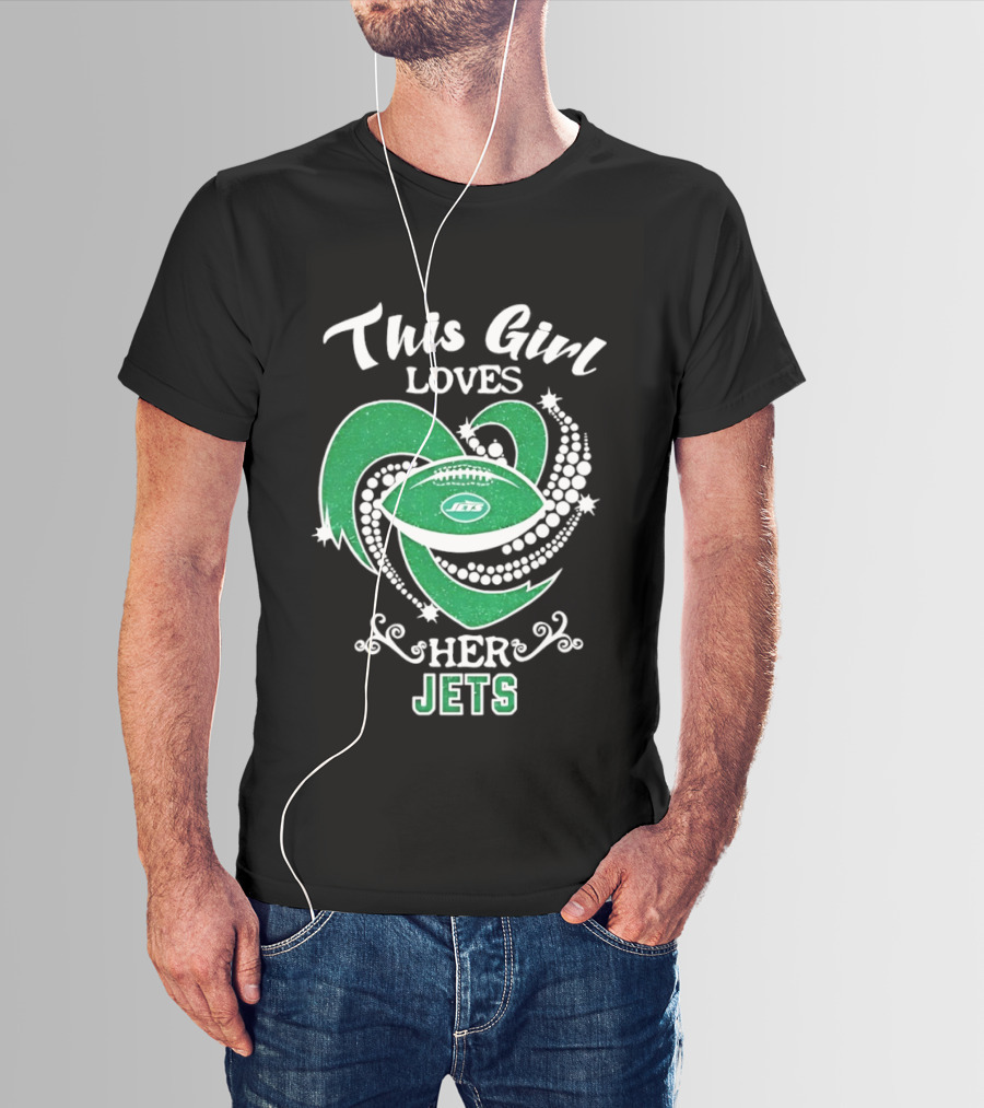 This Girl Loves Her New York Jets T-Shirt