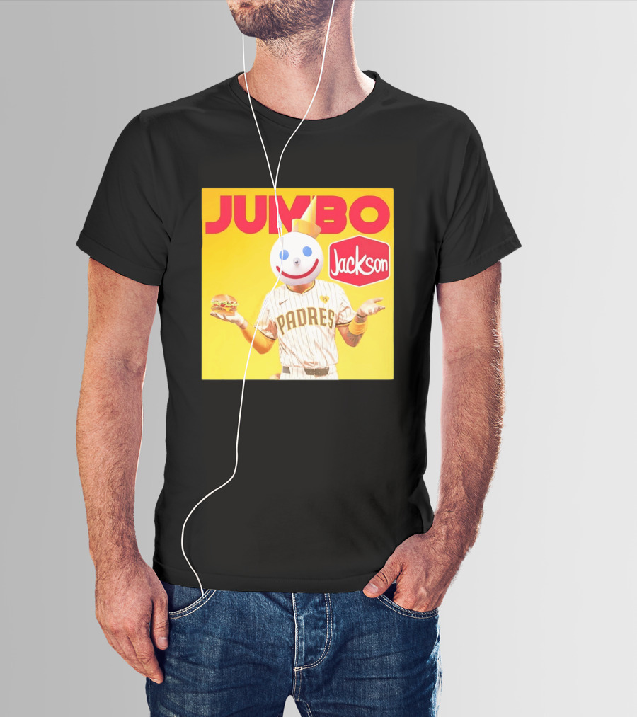 San Diego Padres MLB Jumbo Jack Jackson Collaboration T-Shirt