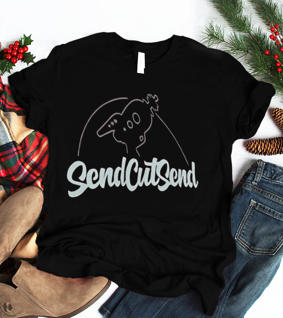 SendCutSend Robot T-Shirt