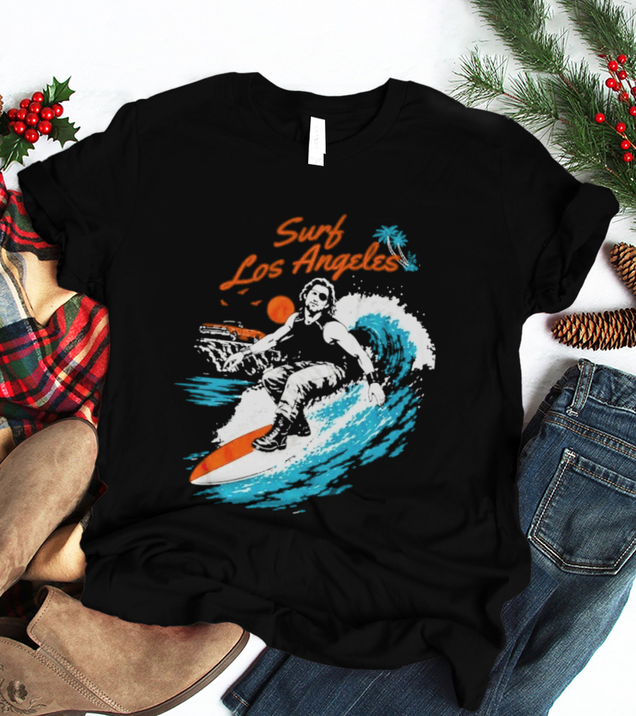 Surf Los Angeles Snake Plissken Escape From New York T-Shirt