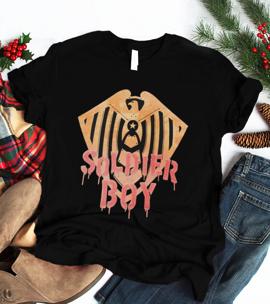 Soldier Boy The Boys Amazon Prime Video Garth Ennis Darick Robertson Eagle T-Shirt