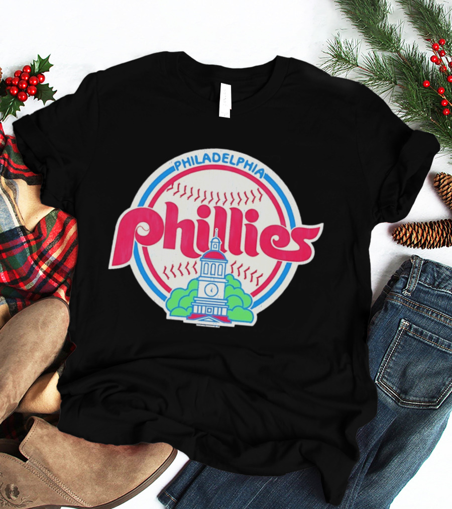 Philadelphia Phillies Liberty Bell Baseball T-Shirt