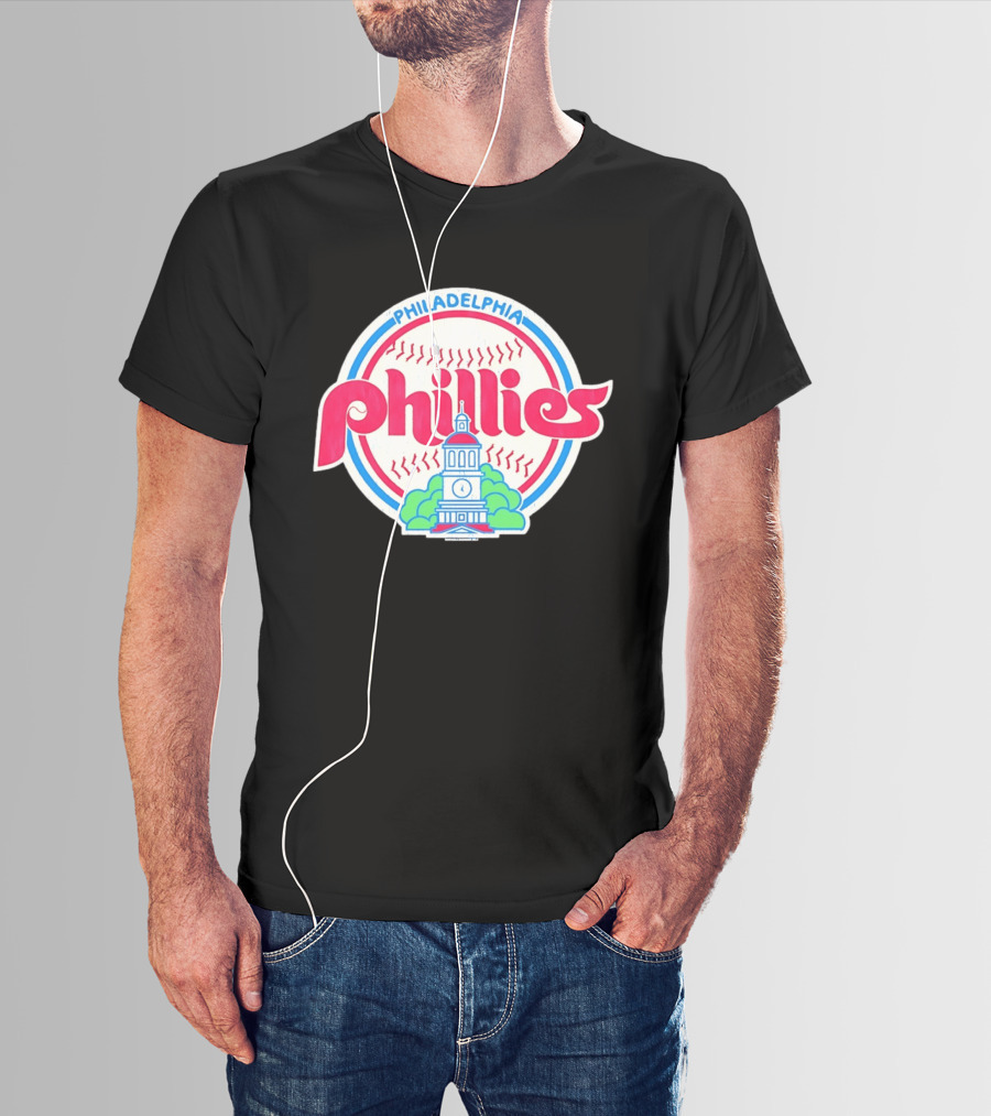 Philadelphia Phillies Liberty Bell Baseball T-Shirt