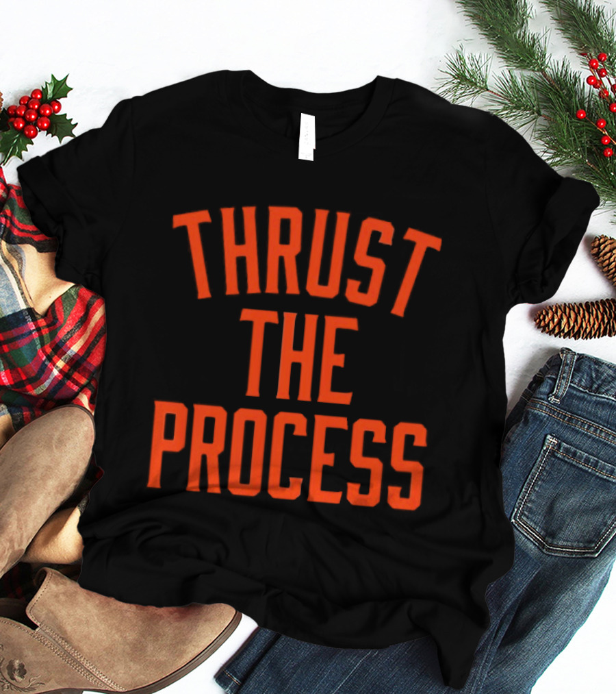 Thrust The Process Robbie Ray San Francisco Giants Baseball T-Shirt