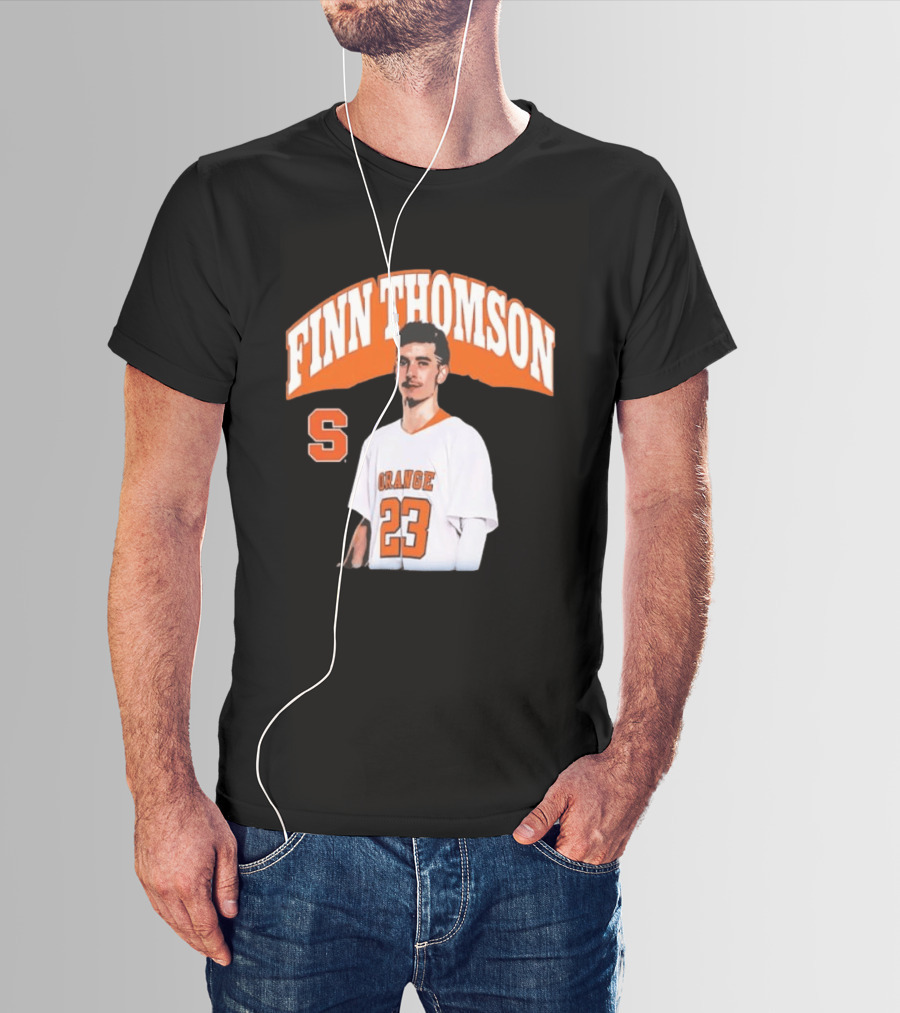 Syracuse Orange Lacrosse Finn Thomson Number 23 T-Shirt