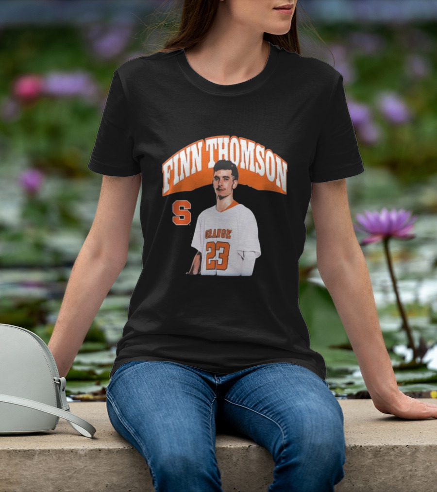 Syracuse Orange Lacrosse Finn Thomson Number 23 T-Shirt