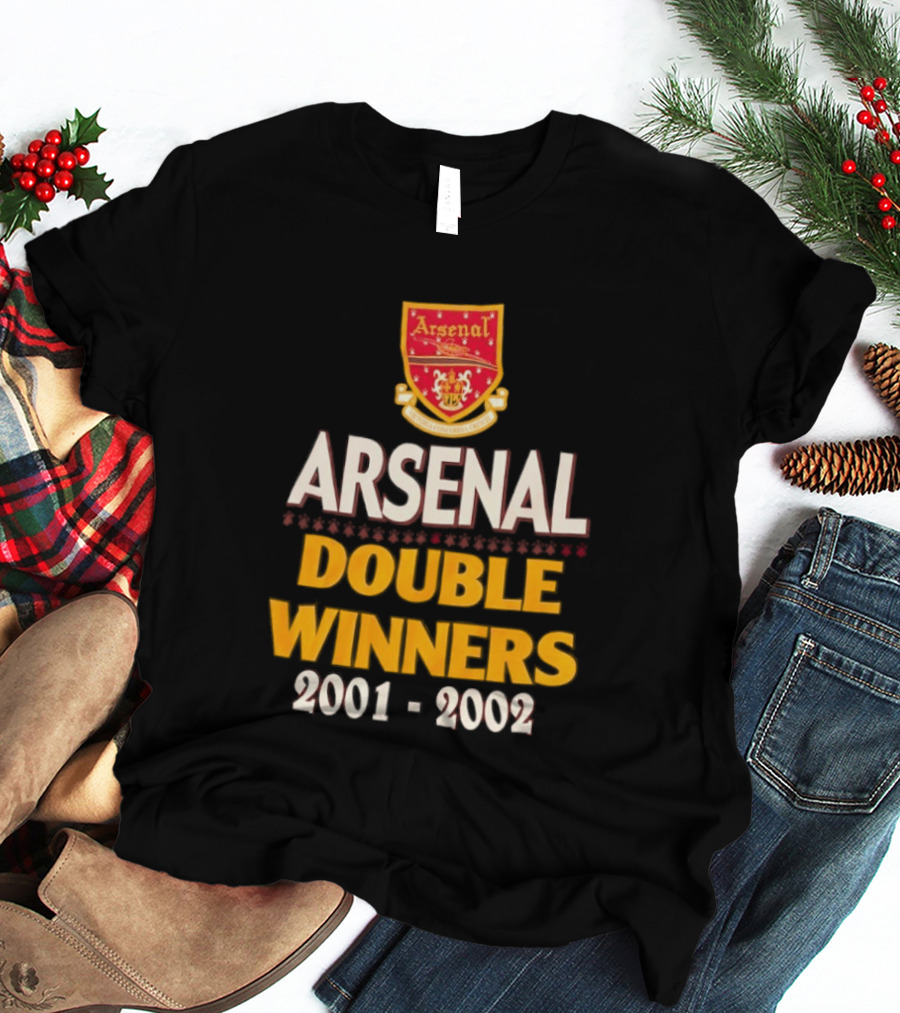 Arsenal Double Winners 2001 2002 T-Shirt