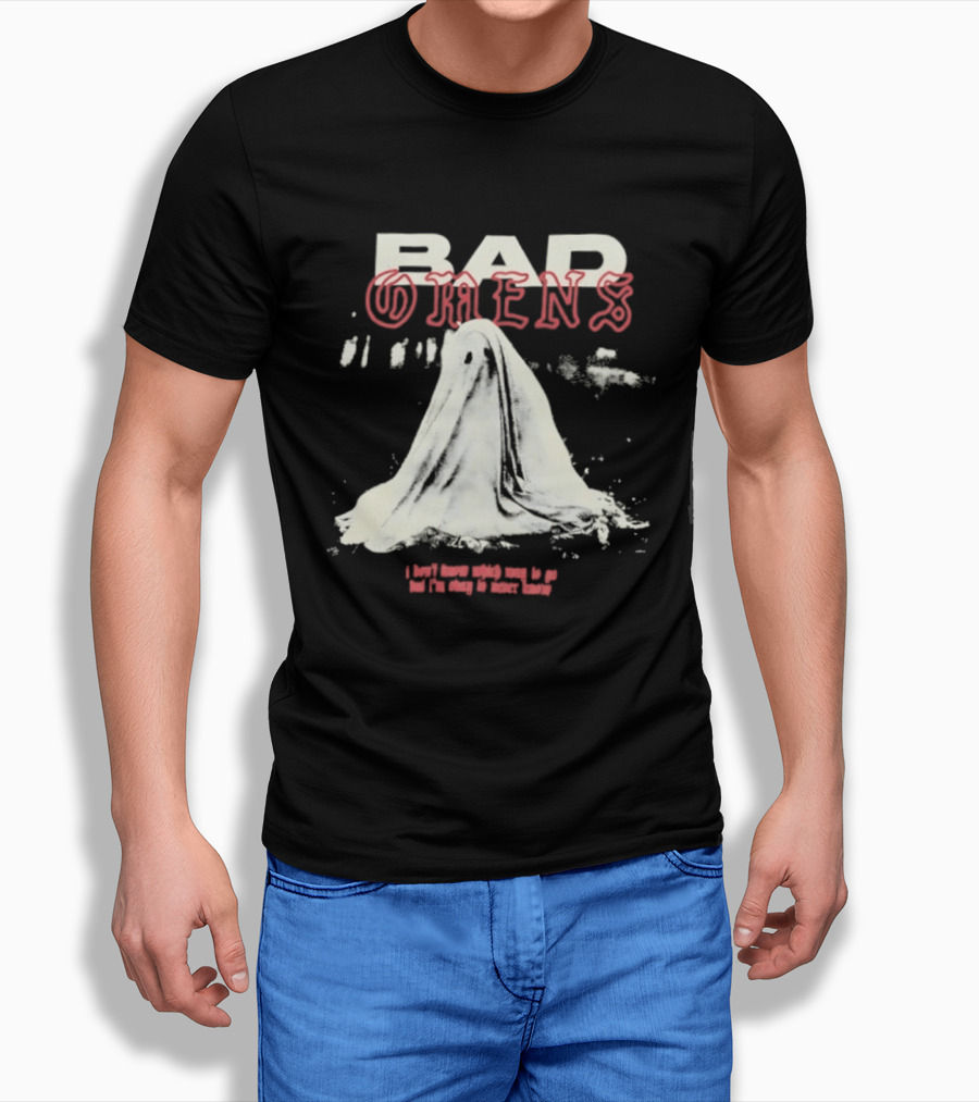 Bad Omens Ghost I Don't Know Which Way To Go But I'm Okay To Never Know T-Shirt