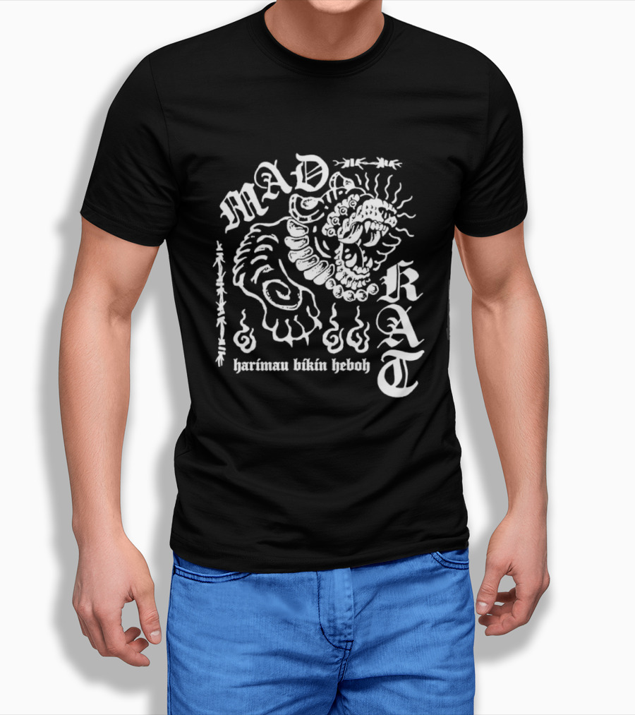 Mad Rat Harimau Bikin Heboh T-Shirt