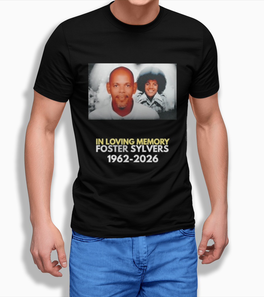 In Loving Memory Foster Sylvers 1962 2026 Memorial Photo T-Shirt