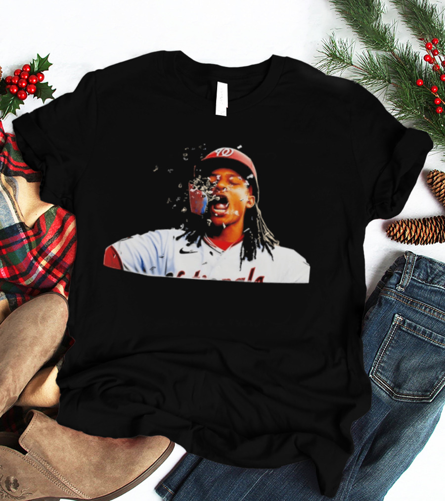 Jacob Young CJ Abrams Washington Nationals Baseball Player T-Shirt