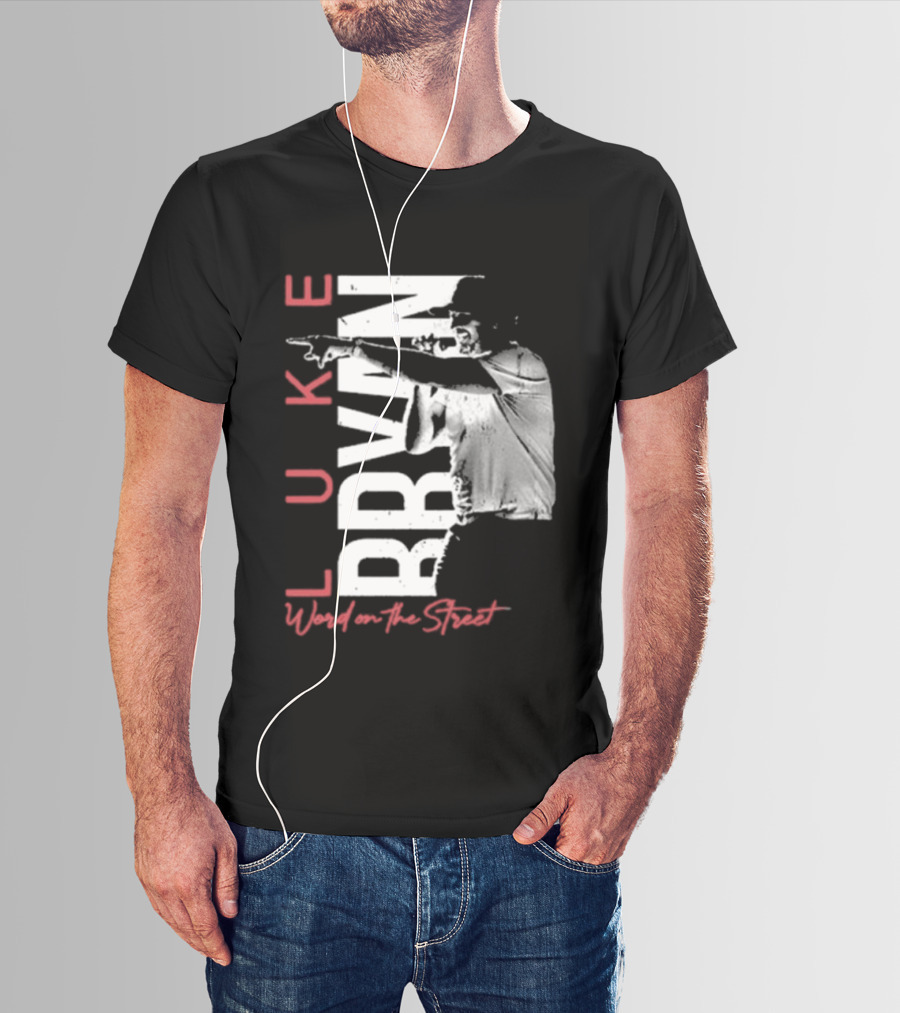 Luke Bryan Word On The Street Tour Merchandise T-Shirt