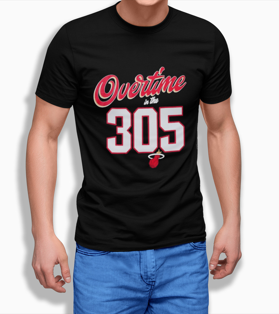 Overtime In The 305 Miami Heat T-Shirt