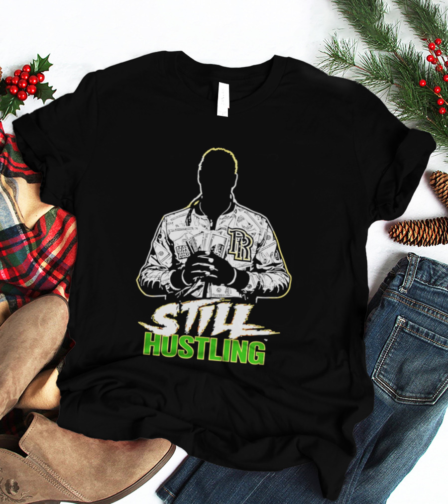 Still Hustling Wrestling LR Jacket T-Shirt