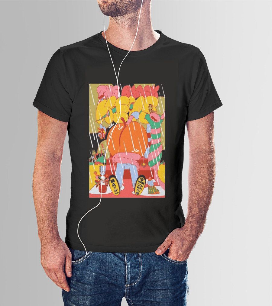 The Black Keys Vancouver May 31 2026 Concert Psychedelic Rain T-Shirt