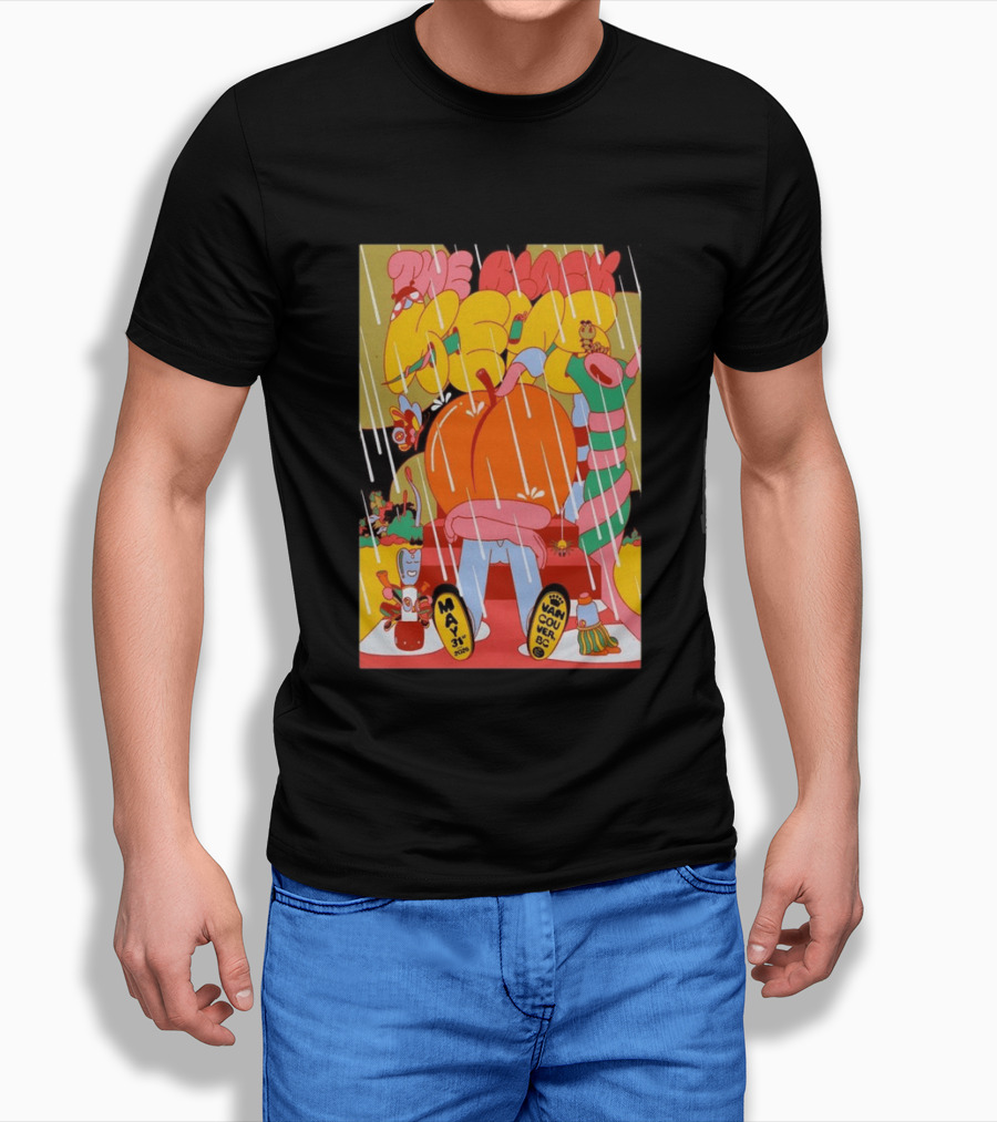The Black Keys Vancouver May 31 2026 Concert Psychedelic Rain T-Shirt