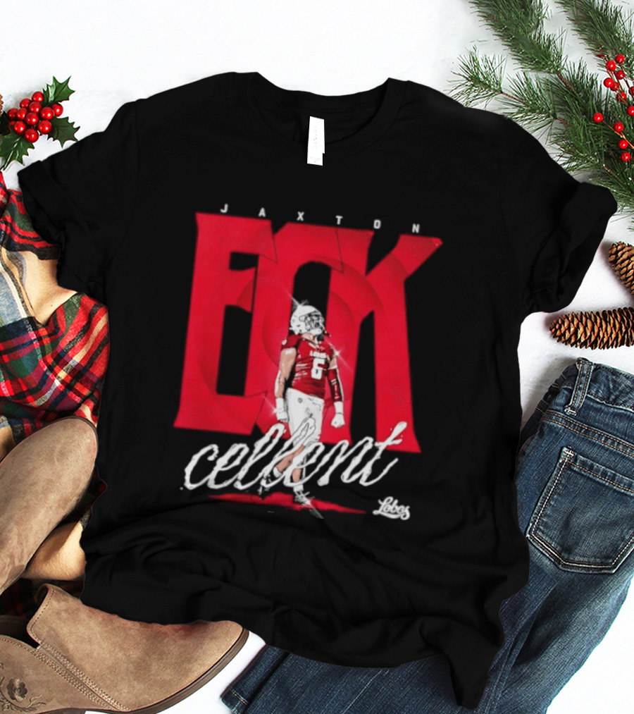 Eck Cellemt New Mexico Football Jaxton T-Shirt