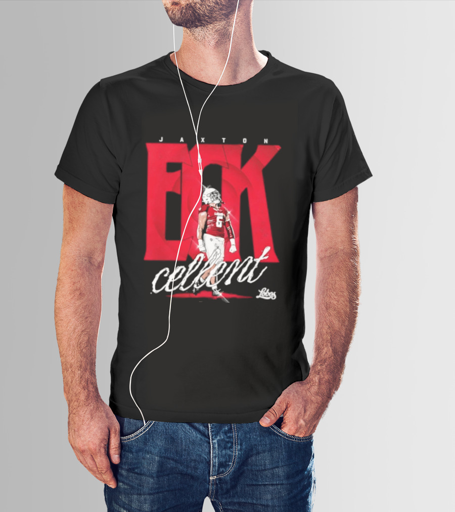 Eck Cellemt New Mexico Football Jaxton T-Shirt