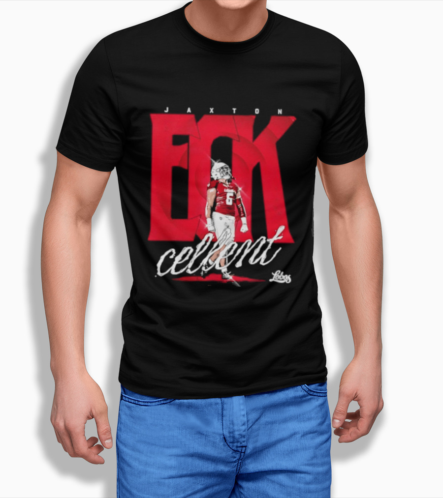 Eck Cellemt New Mexico Football Jaxton T-Shirt