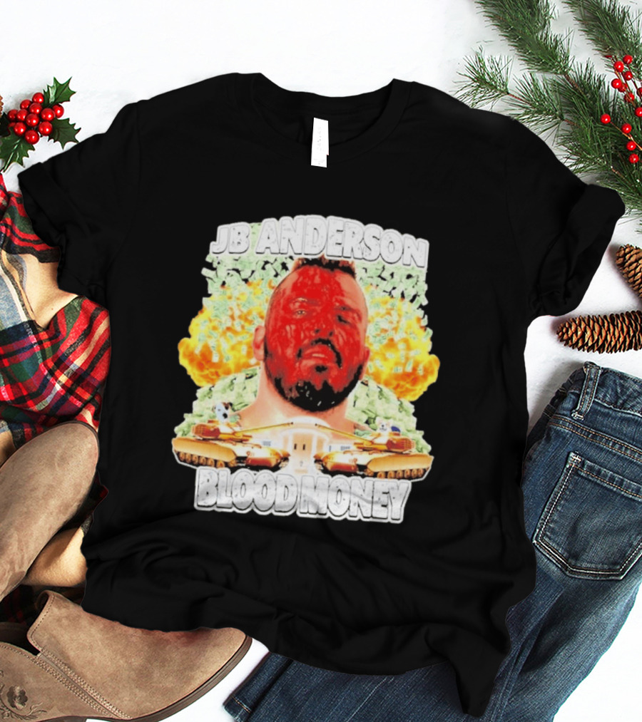 JB Anderson Bloodmoney 90s Bootleg Explosion Cash Tanks T-Shirt