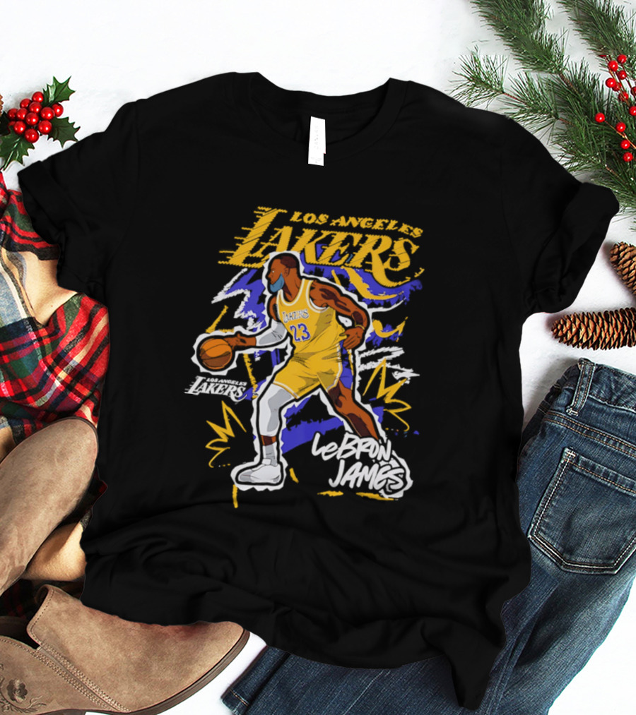 LeBron James Los Angeles Lakers Basketball T-Shirt