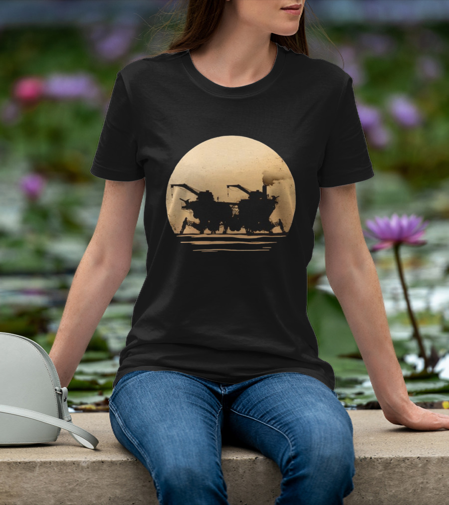 Mortal Engines Walking City Travel Machine Industrial Scene T-Shirt