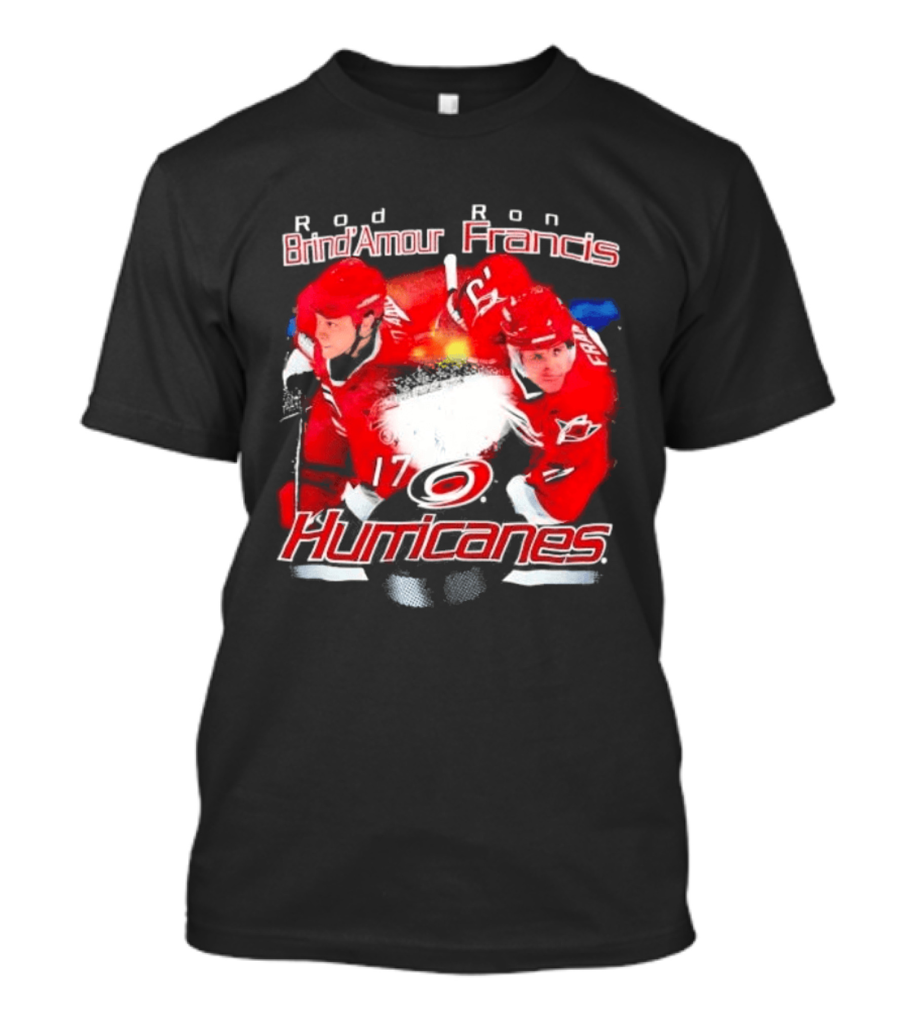 Rod Brind'Amour Ron Francis 17 Carolina Hurricanes 1990s T-Shirt