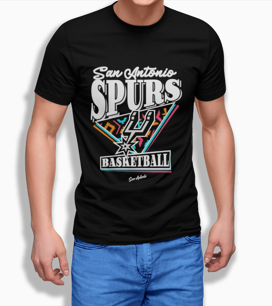 San Antonio Spurs 90s Basketball T-Shirt