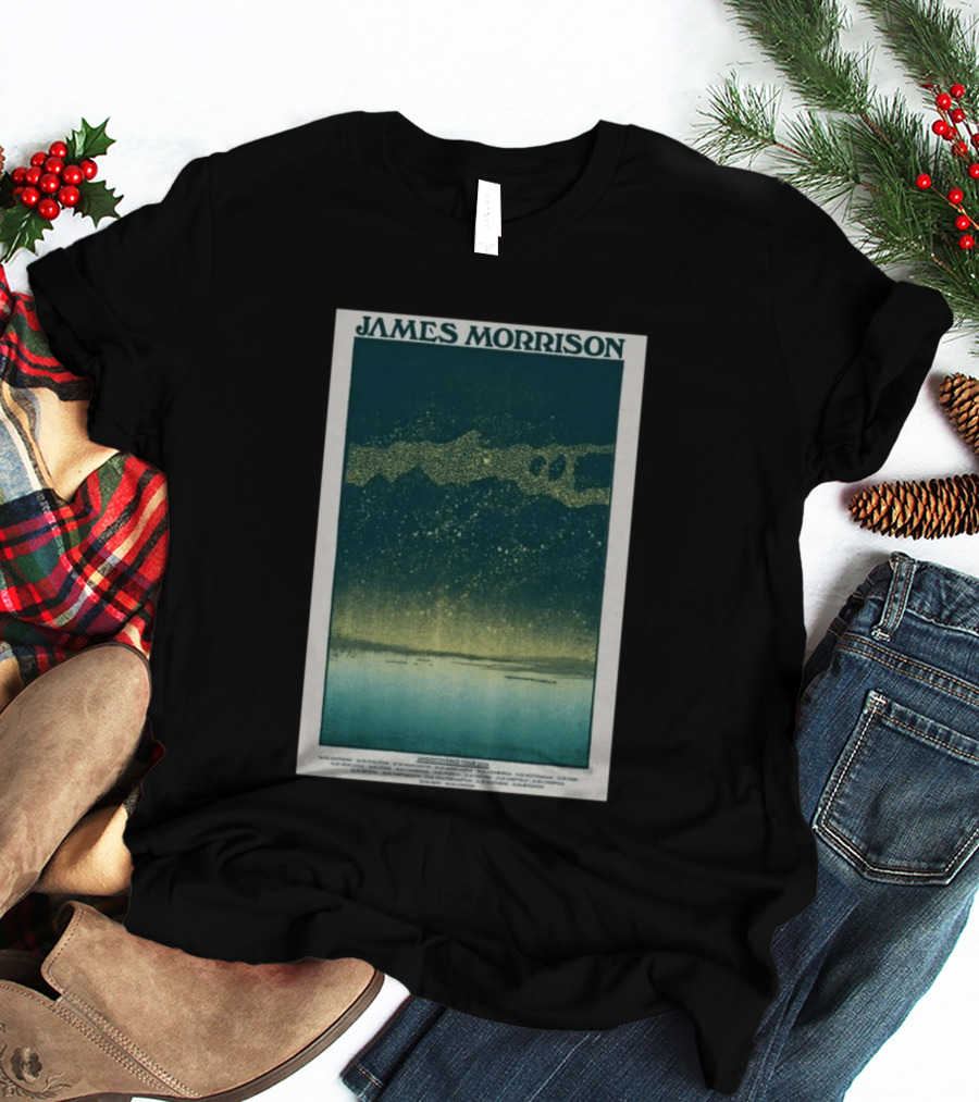 James Morrison Undiscovered Tour 2026 Retro Aesthetic T-Shirt