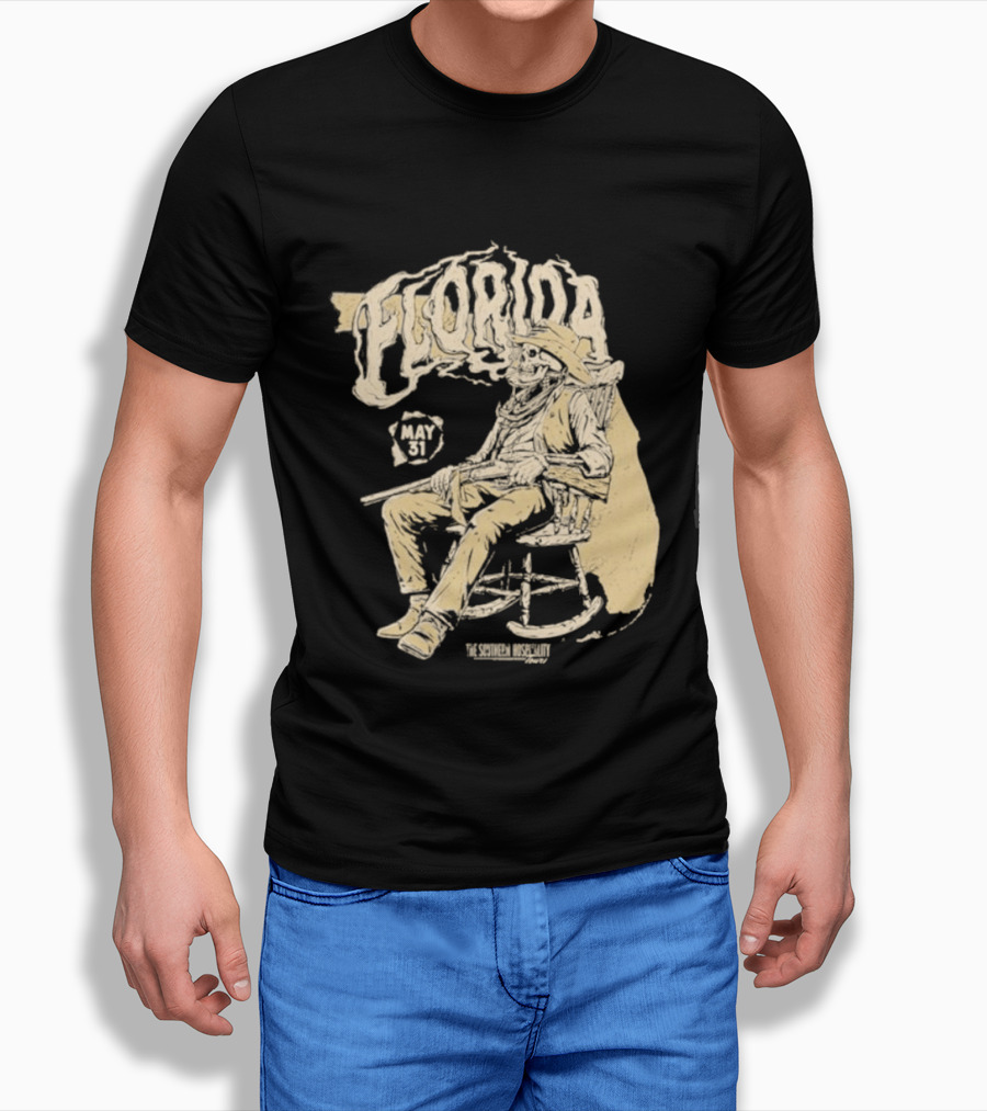 Florida Whiskey Myers May 31 2026 MIDFLORIDA Credit Union Amphitheatre Tampa T-Shirt